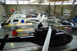 Un des ateliers de la firme NHV...