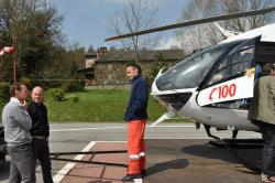 Olivier Pirotte, Jean-Nicolas Collignon et Jean-Louis Godeau (pilote émérite, présent à Bra depuis le premier jour!)