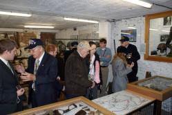 Visite de vétérans américains au Musée d’Ennal (Grand-Halleux - Vielsalm)