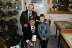 Visite de vétérans américains au Musée d’Ennal (Grand-Halleux - Vielsalm)