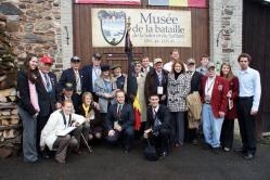 Visite de vétérans américains au Musée d’Ennal (Grand-Halleux - Vielsalm)