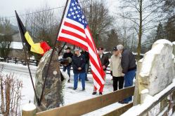 Visite de vétérans américains au Musée d’Ennal (Grand-Halleux - Vielsalm)